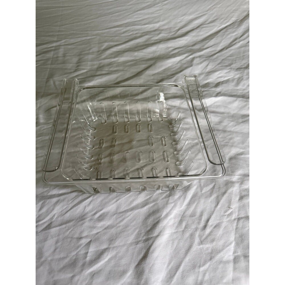 Clear Plastic Hanging Storage Bin
